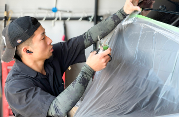 自動車分野のリペア事業1